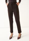 Pantalone Alice tessuto screppino ROSSO BORDEAUXVERDE GARDENMARRONE Donna immagine n. 3