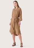 Abito Altair 100% cotone MARRONE TABACCO Donna immagine n. 1