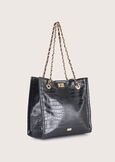Borsa shopping Blake in ecopelle NERO BLACKMARRONE VISONE Donna immagine n. 1