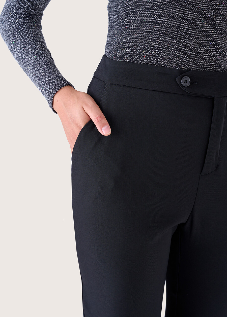 Pantalone Alice in cady NERO BLACK Donna , immagine n. 3