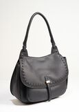 Beckley faux deer-print hobo bag NERO BLACK Woman image number 2