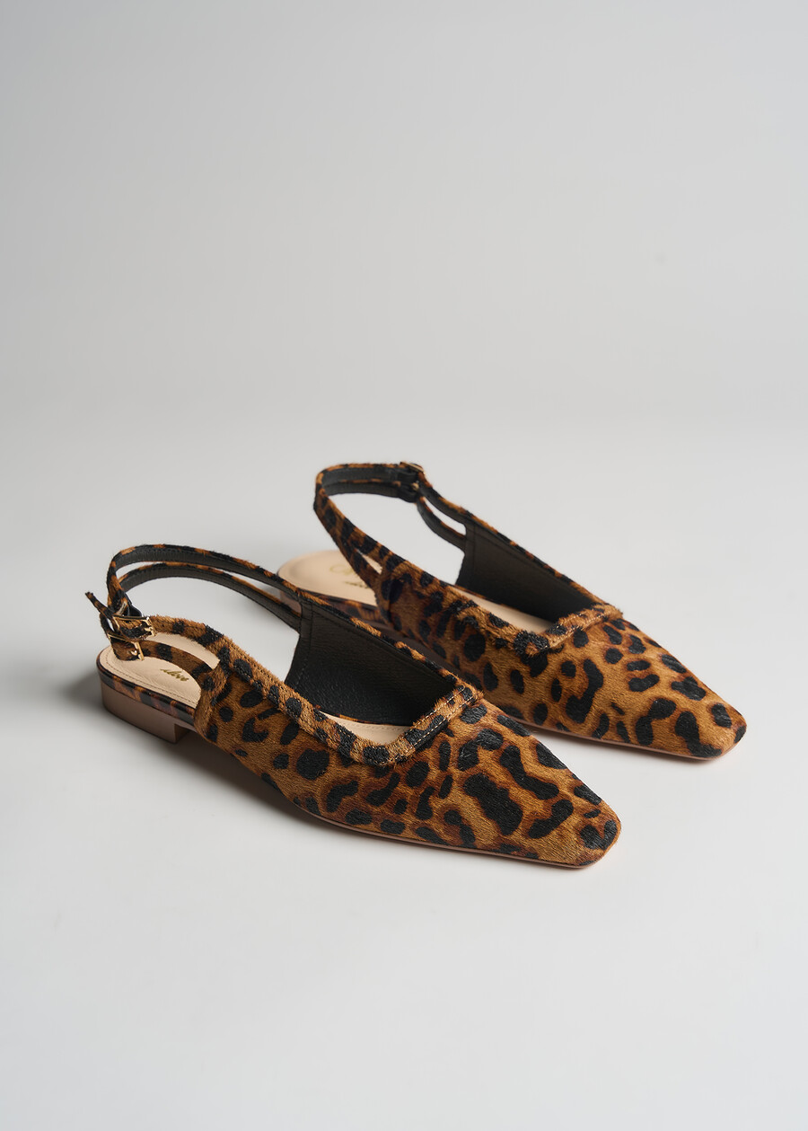 Shana animalier slingbacks NERO BLACK Woman , image number 2