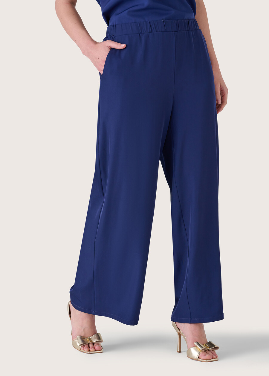 Perla wide-leg trousers BLUE OLTREMARE  Woman , image number 2