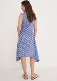 Abito Archer In Cotone Fantasia BLU AVION Donna immagine n. 3