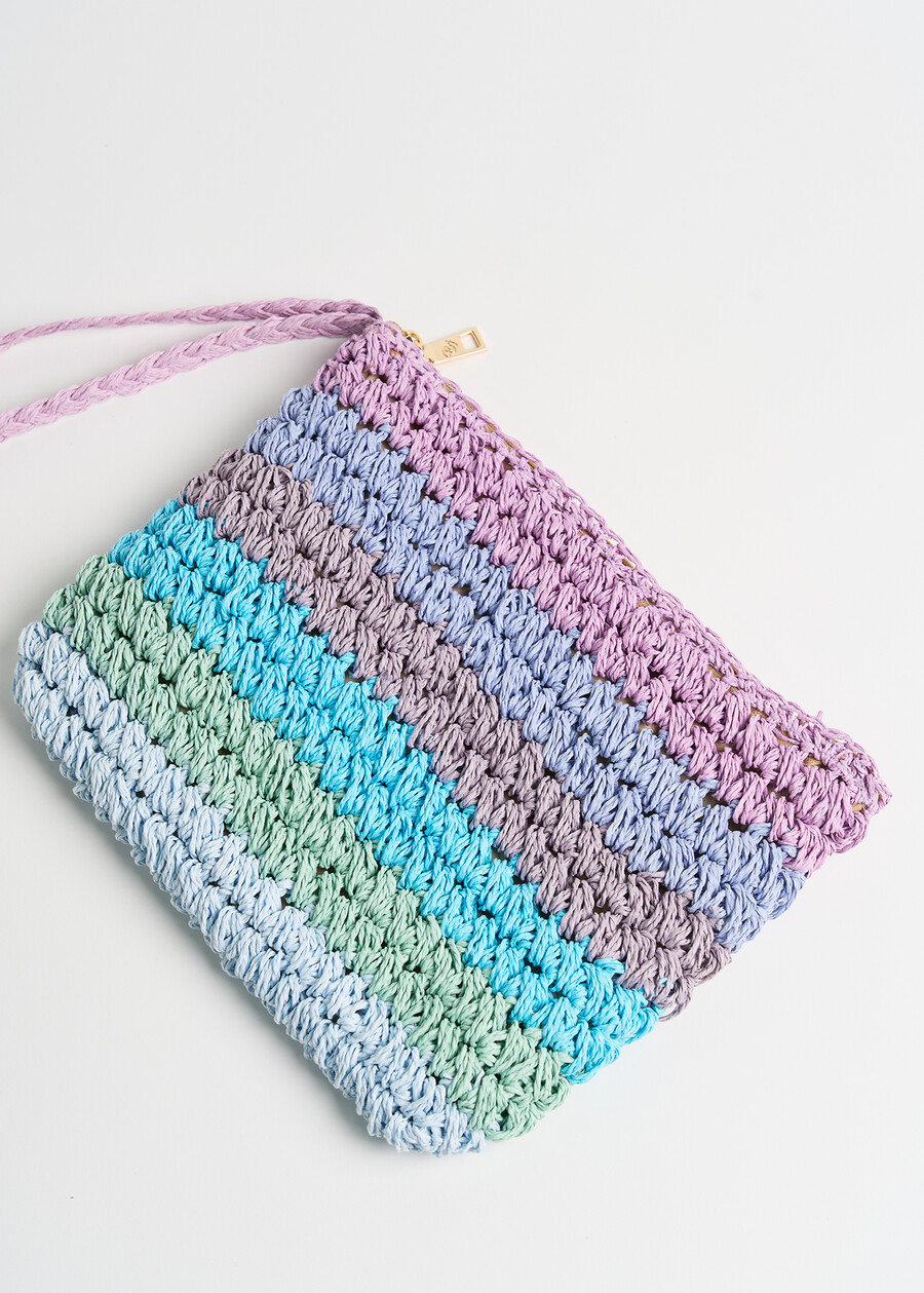 Beauty Blyss in paglia a righe ROSA Donna , immagine n. 4