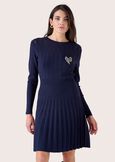 Abito Antilla con gonna plissettata BLUE OLTREMARE Donna immagine n. 2