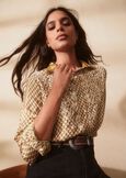 Camicia Cherry con ricamo BEIGE SAFARI Donna immagine n. 1