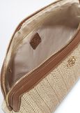 Bina raffia beauty case BEIGE Woman image number 3