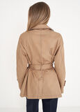 Ted cotton trench coat BEIGEBLU Woman image number 6