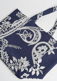 Borsa Briana-A stampa cashmere BLU Donna immagine n. 5