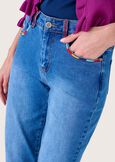 Kate denim trousers with embroidery DENI DENIM Woman image number 3