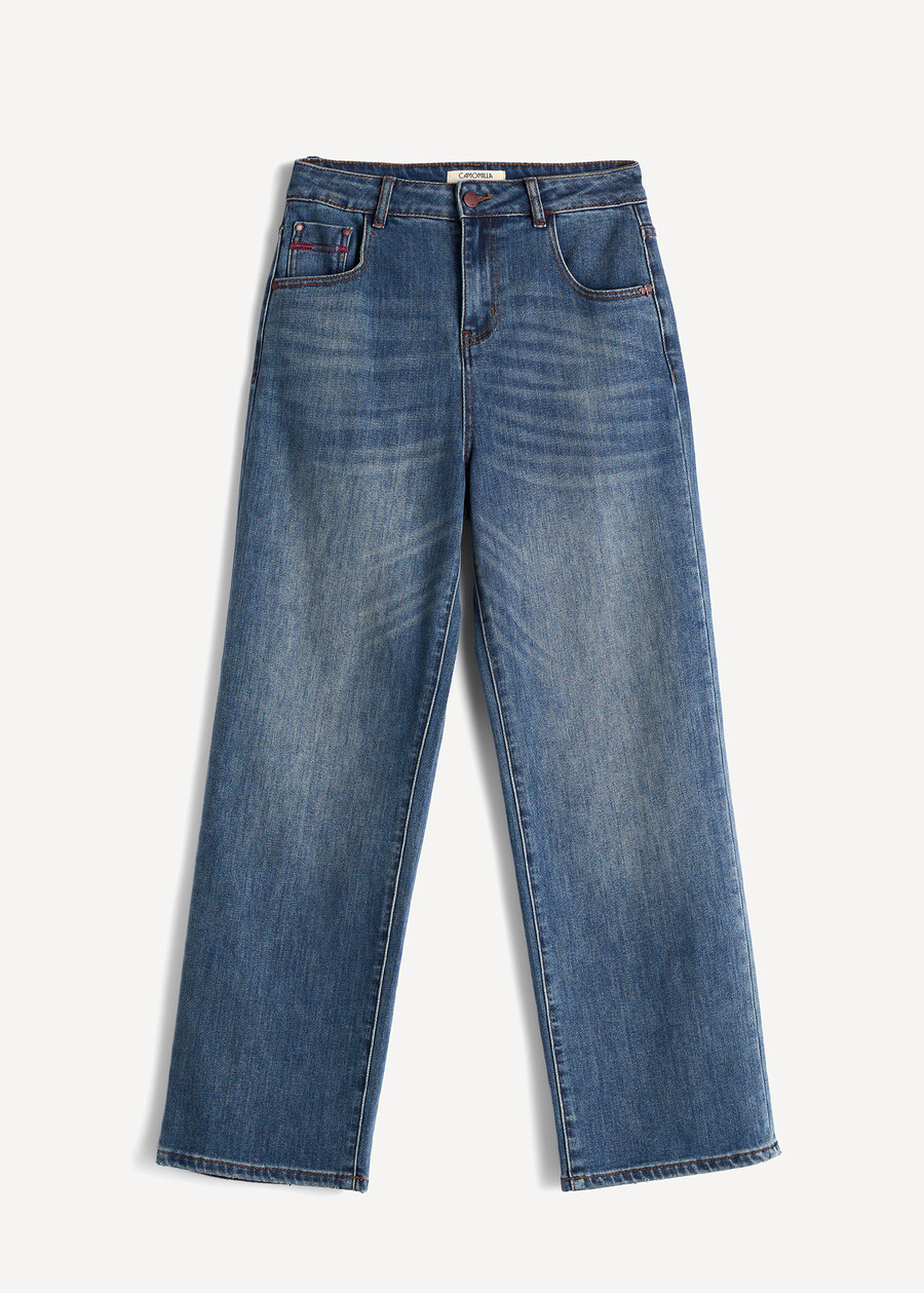 Pantaloni Kate con dettagli a contrasto DENIM MEDIUM DENIM Donna , immagine n. 5
