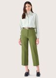 Pantalone Sara in tessuto tecnico VERDE AVOCADO Donna immagine n. 2