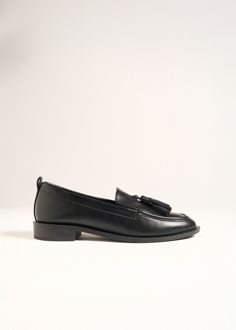 Mocassino Semm-A in ecopelle NERO BLACK Donna , immagine n. 4