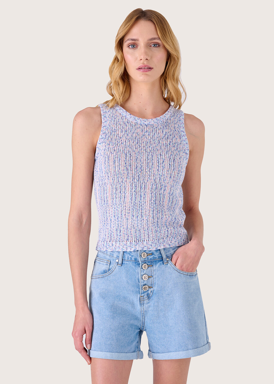 Tim yarn twin-set BLU SURF Woman , image number 3