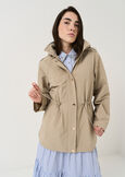 Gaston hooded trench jacket GRIGIO Woman image number 1