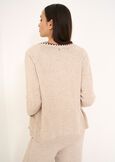 Telly two-tone twin-set GRIGIO TORTORA Woman image number 3