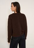 Cardigan Condor scollo tondo GRIGIO MEDIUM GREYMARRONE Donna immagine n. 3