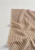 Sciarpa Suellen pliss&eacute; in lurex BEIGE LATTEGOLD Donna immagine n. 3