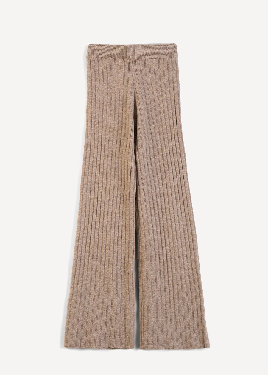 Pantaloni Paky in maglia a coste MARRONE Donna , immagine n. 6