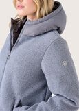 Potter double fabric down jacket GRIGIO CLOUD Woman image number 2