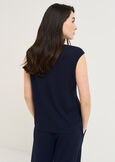 Top Tildy scollo a trapezio BLU Donna immagine n. 3