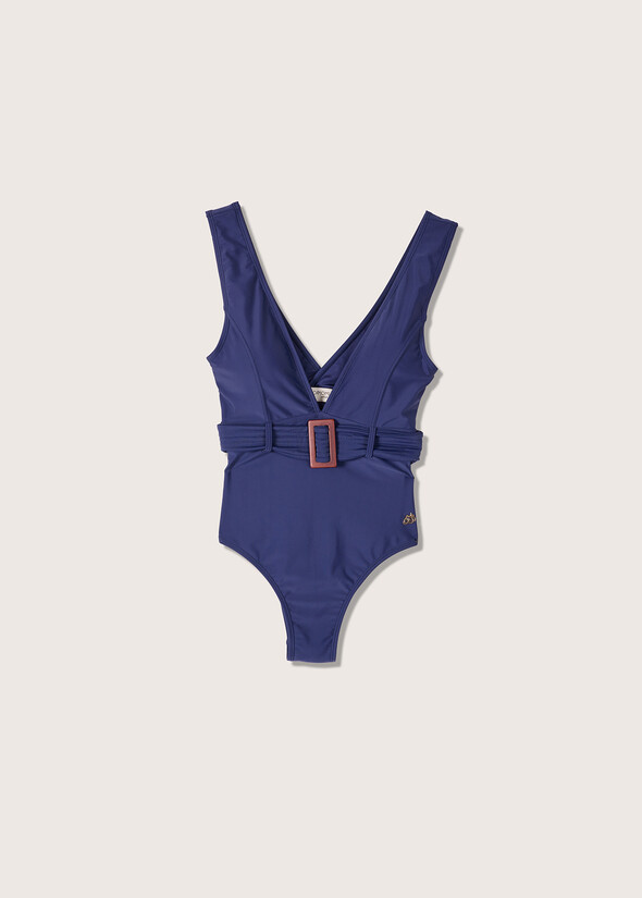 Cristel one-piece swimming costume BLUE OLTREMARE  Woman null