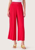 Pessy 100% rayon trousers ROSSO CARPETBLU ABISSO Woman image number 2