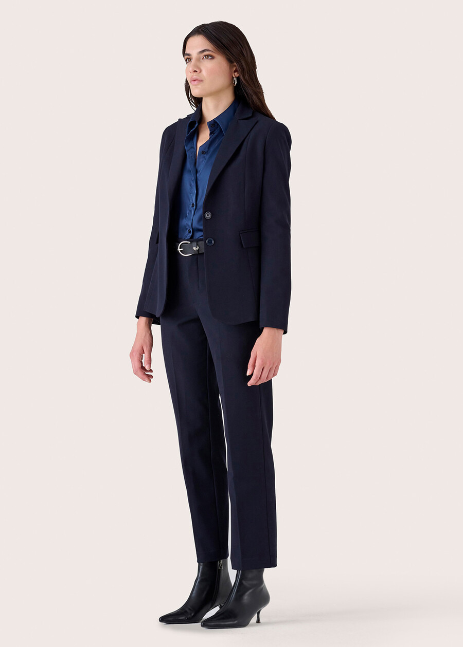 Pantalone Alice in tessuto tecnico NERO BLACKBEIGE GESSOBLU Donna , immagine n. 2