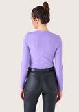 Siri cotton jersey VIOLA LILLY Woman image number 3