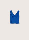 Tomy cady top BLUE NETTUNO Woman image number 4
