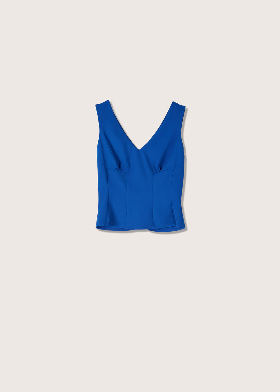 Tomy cady top BLUE NETTUNO Woman , image number 4
