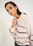 Maglia Maddy girocollo a righe ROSA Donna immagine n. 1