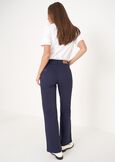 Dean denim cotton trousers DENIM MEDIUM DENIMBLUE OLTREMARE  Woman image number 4