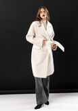 Cissy double-breasted coat ROSA MALVABEIGE LATTE Woman image number 1