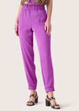 Pantalone Cara in crepe VIOLA GRAPE Donna immagine n. 3