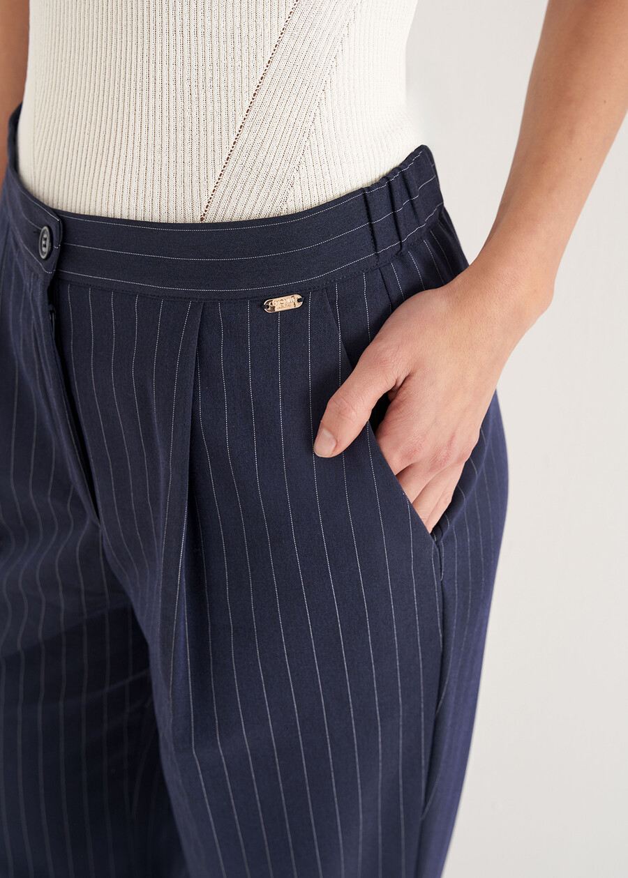 Pantalone Primo in poliviscosa GRIGIO GREYBLU Donna , immagine n. 4