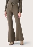 Phoebe flared trousers VERDE CAPPERBEIGE GREIGE Woman image number 2
