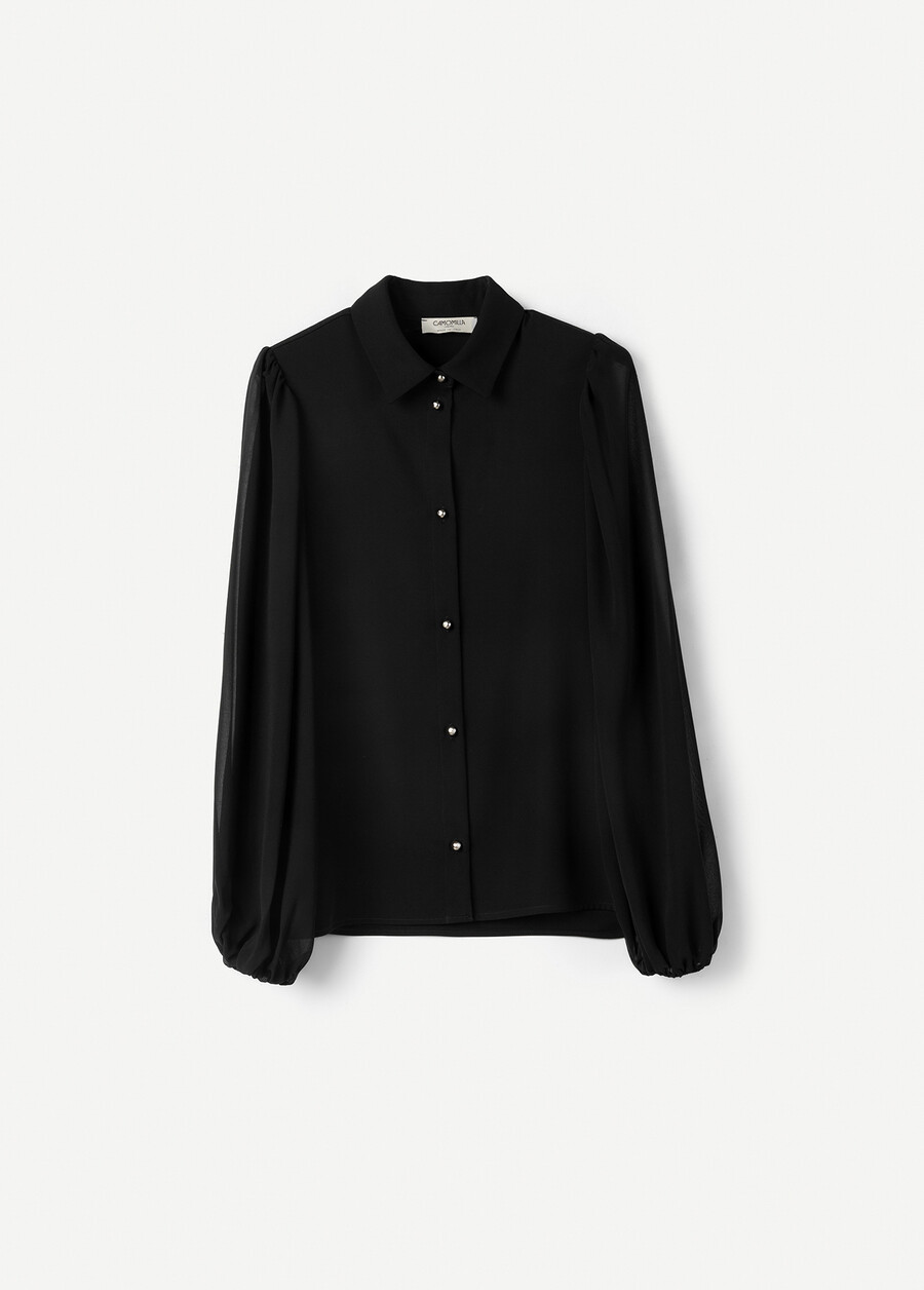 Camicia Candida in doppio tessuto ROSSONERO BLACK Donna , immagine n. 6