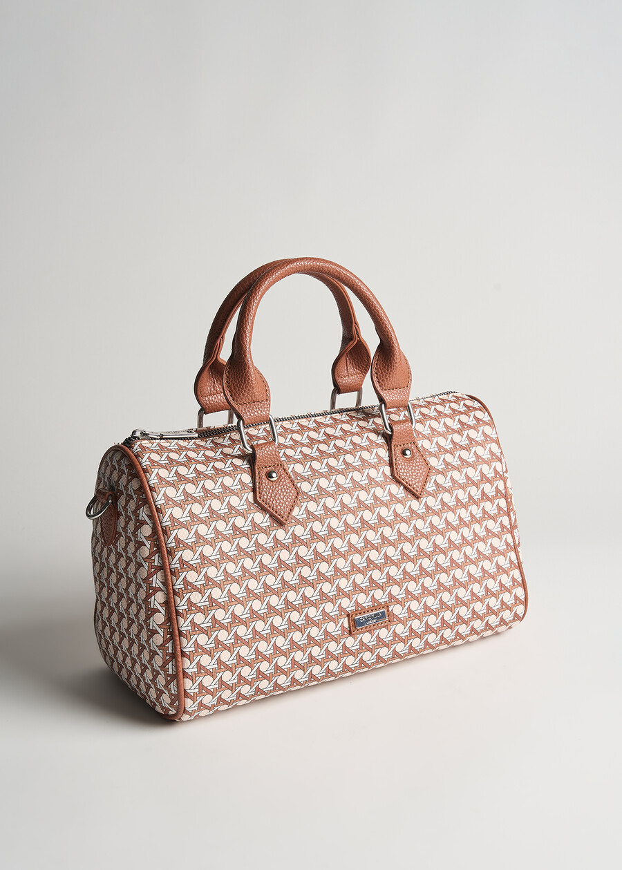 Bauletto Bowl Bag intreccio MARRONE PIGNA Donna , immagine n. 2