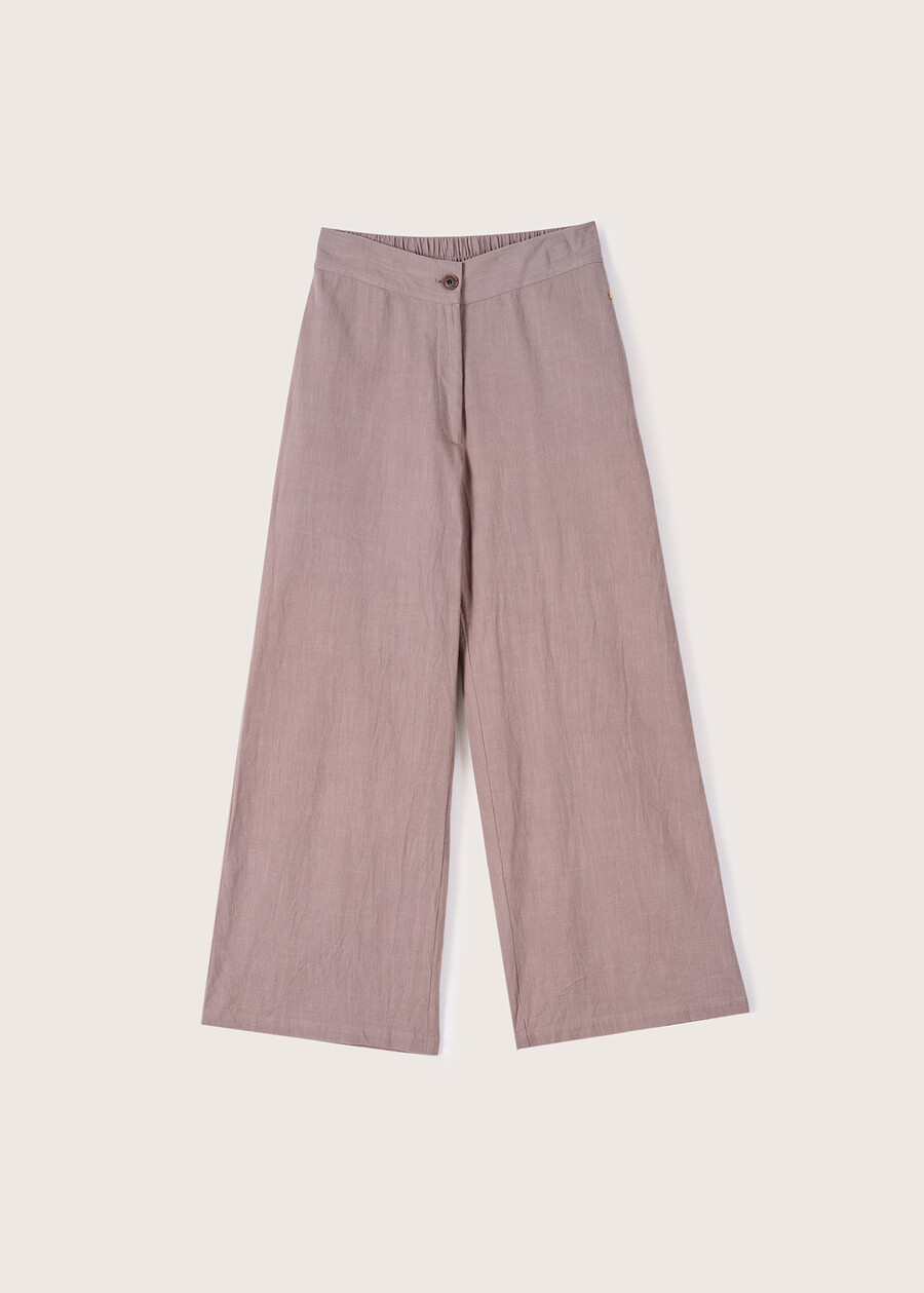 Pantalone Piper 100% cotone GRIGIO TORTORANERO BLACK Donna , immagine n. 6