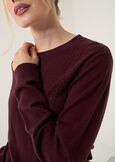 Maglia Marty treccia Laboratorio ROSSO BORDEAUXVERDE Donna immagine n. 2