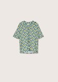 Siry patterned t-shirt BLU MAJO Woman image number 4