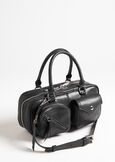 Bayla faux nubuck duffle bag NERO BLACKGRIGIO CENERE Woman image number 1