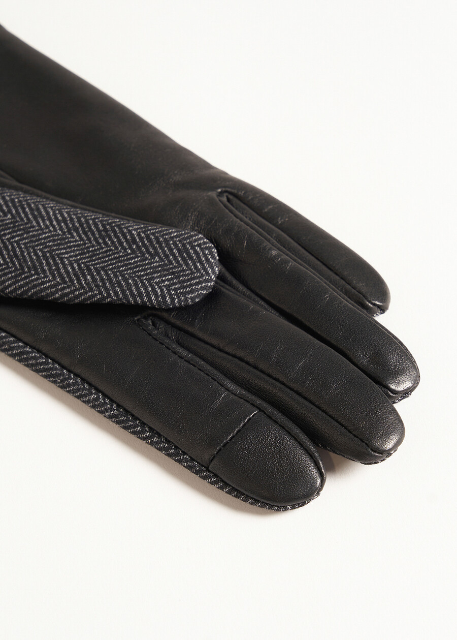 Guanti Giody in vera pelle NERO BLACK Donna , immagine n. 2