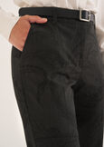 Clair-A printed trousers GRIGIO DARKGREY Woman image number 3