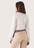 Muwais viscose-blend jersey BEIGE LANA Woman image number 3
