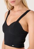 Top Torn stile corpetto NERO BLACKVERDE POKERVIOLA BEGONIA Donna immagine n. 2