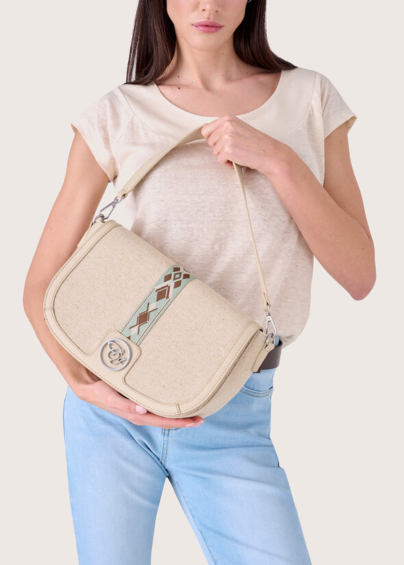 Tracolla Baory in canvas  Donna null