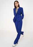Grazia single-breasted blazer BLU ELETTRICO Woman image number 4